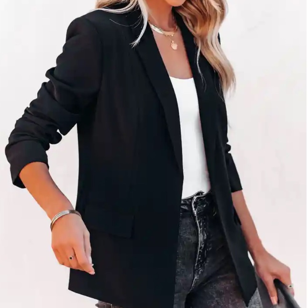 black women blazer suit formal jacke office wear. - Picture 2 of 6
